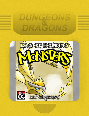 Bag of Holding Monsters